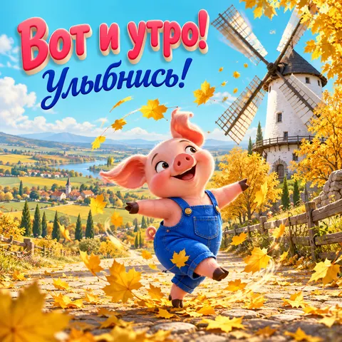 Вот и утро, улыбнись!